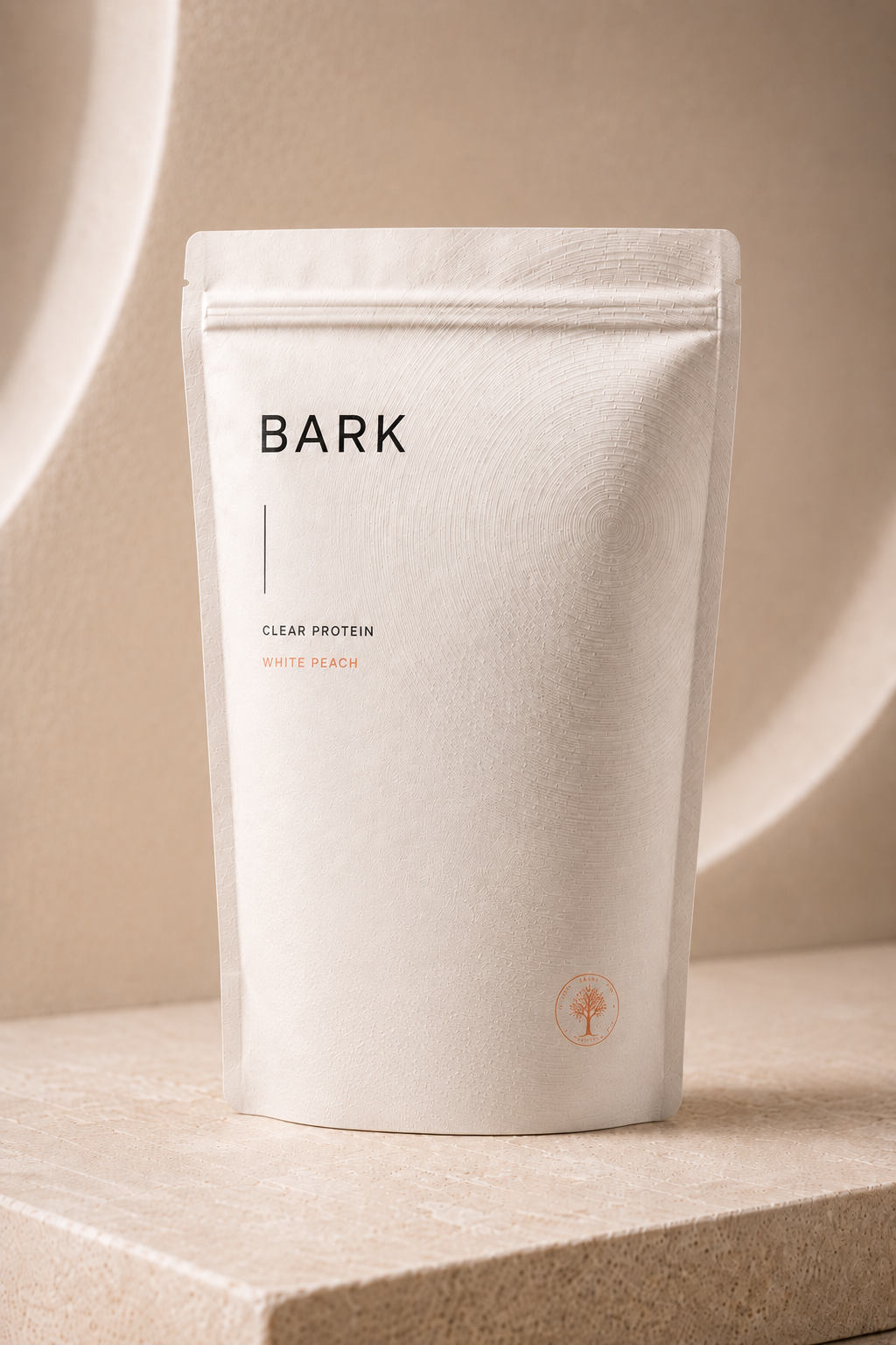 BARK Clear Protein Refill-Beutel, White Peach