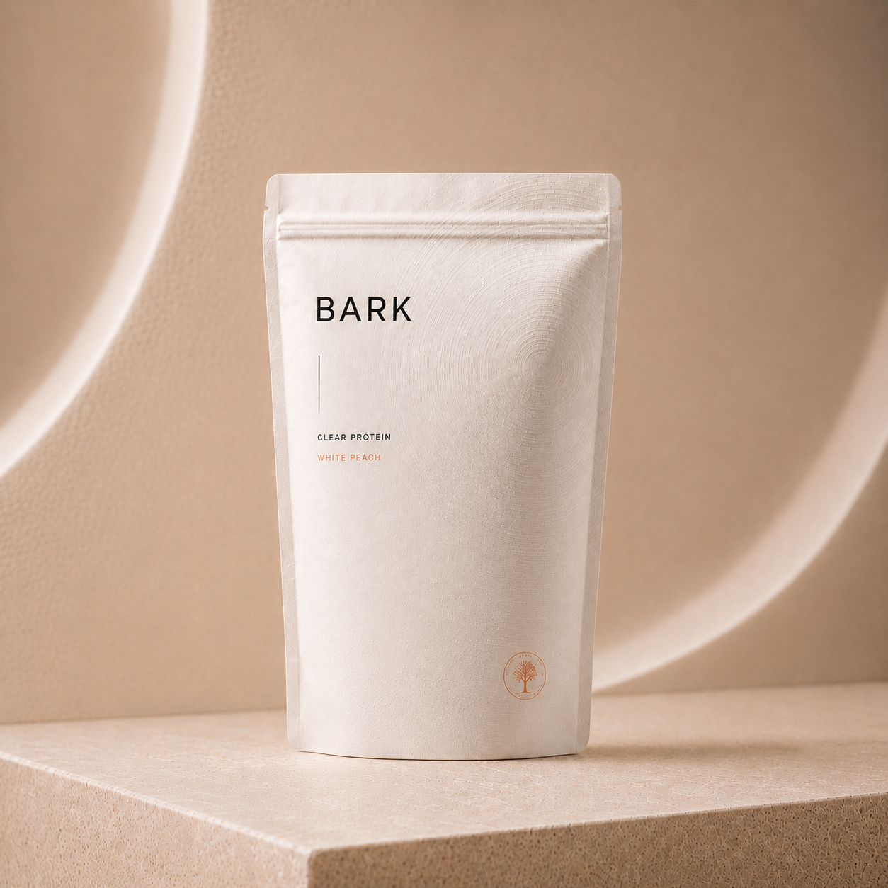 BARK Clear Protein Refill-Beutel, White Peach